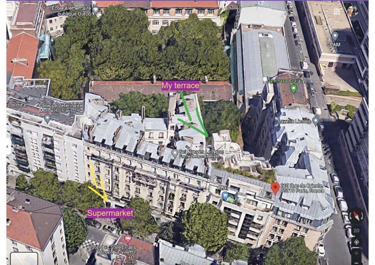 Paris Central Design Jardin & Terrasse Prive エクステリア 写真